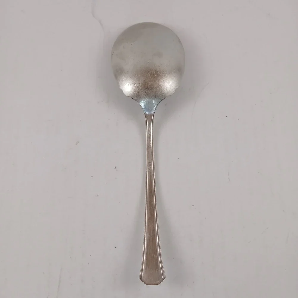 DEL MAR 1881 Rogers Oneida Silverplate Silverware Flatware‎ Casserole Spoon Vtg